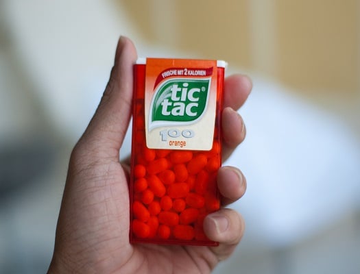 Are Tic Tacs Vegan - Orange Tic Tacs