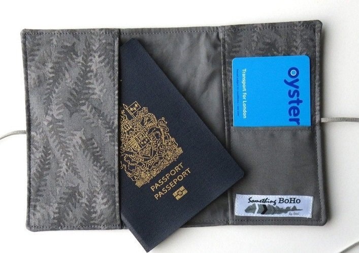 LeniSomethingBoHo's Soft Fabric Passport Cover