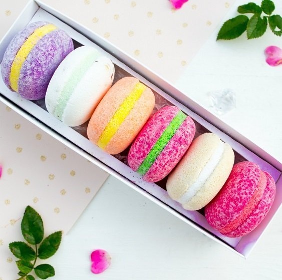 Silly Macaron Bath Bombs