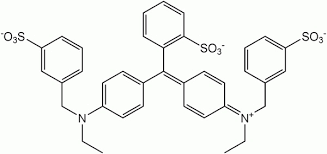 E133 Brilliant Blue Chemical Structure