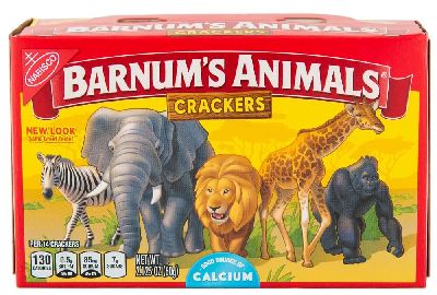 Nabisco Barnum's Animal Crackers Box