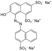 Ponceau 4R E124 Chemical Structure