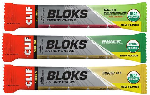 Clif Bloks New Vegan Flavors