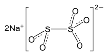 Potassium metabisulfite (E224) Chemical Structure