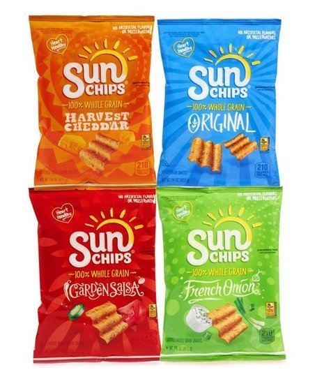 Sunchips Non-Vegan and Vegan Flavors