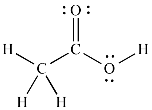 acetic acid (e260) chemical structure