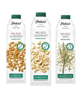 elmhurst vegan milk options